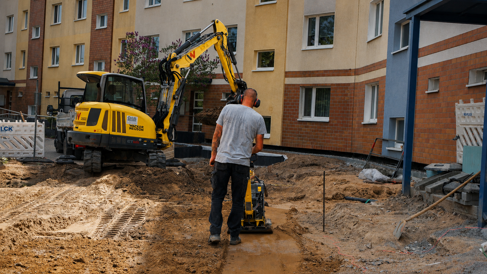 Tief- und Kanalbaumitarbeiter bei GAB Nord